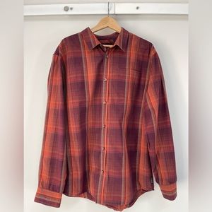 Prana Men’s Buttondown cotton blend shirt